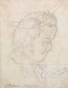 Retrato Cabeza de Samuel Palmer de George Richmond