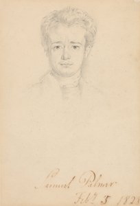 Retrato de Samuel Palmer, 5 de febrero de 1828 de George Richmond