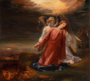 La agonía en el huerto de George Richmond