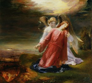 La Agonía en el Jardín de George Richmond