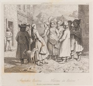 Anbachers, Ansbach, c.1821 de George Robert Lewis