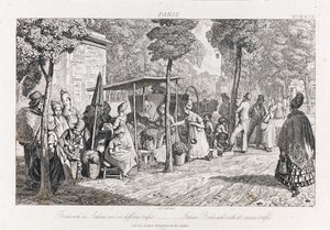 Boulevard Des Italiens, c.1821 de George Robert Lewis