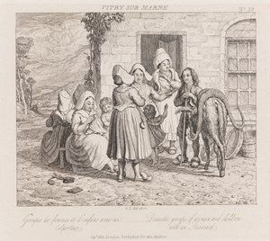 Itinerante, Vitry Sur Marne, c.1821 de George Robert Lewis