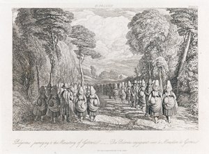 St. Polten - Peregrinos, c.1821 de George Robert Lewis