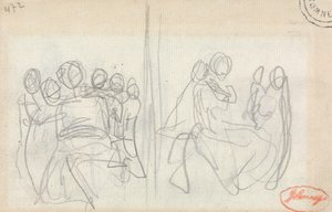 Una madre y sus hijos: Dos estudios de George Romney