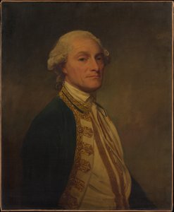 El almirante Sir Chaloner Ogle (1726-1816) de George Romney