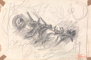 Atacar a los demonios por la tentación de Cristo de George Romney