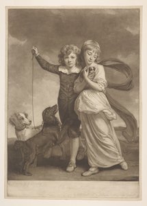Los hijos del señor Clavering de George Romney