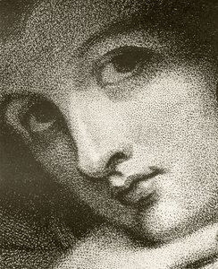(detalle) de Emma, Lady Hamilton, grabado por John Jones, de 