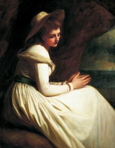 Emma Hart, más tarde Lady Hamilton (hacia 1761-1815) de George Romney