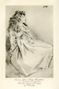 Emma Lady Hamilton de George Romney