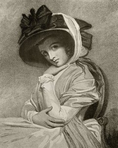 Emma, Lady Hamilton, grabado por John Jones, de 