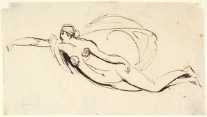 Desnudo femenino de George Romney