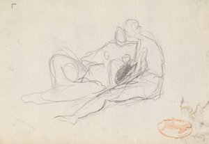 Figura Estudio de composición 17 de George Romney
