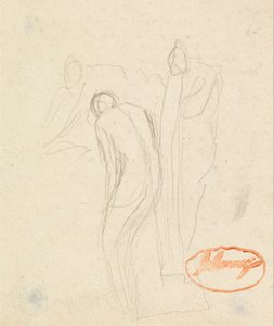 Figura Composición Estudio 1 de George Romney