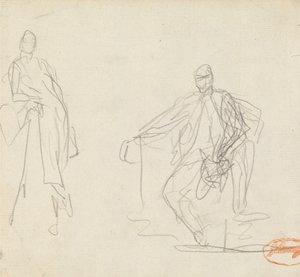 Figura Estudio de composición 30 de George Romney