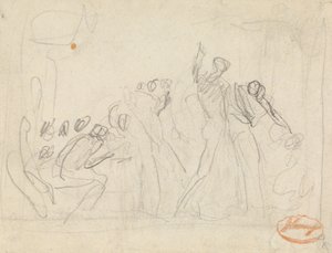 Figura Estudio de composición 33 de George Romney