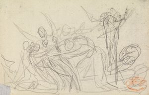 Figura Estudio de composición 36 de George Romney