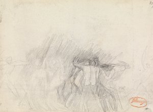 Figura Estudio de composición 50 de George Romney
