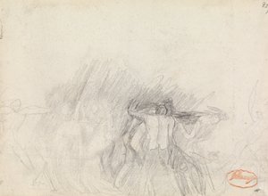 Figura Estudio de composición 50 de George Romney