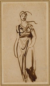 Figura de una mujer de George Romney
