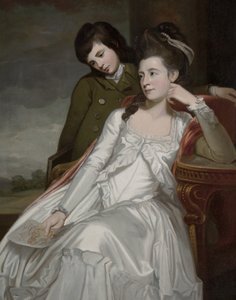 Jane, duquesa de Gordon y su hijo, George de George Romney