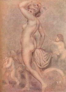 Lady Hamilton como la Diosa de la Salud de George Romney