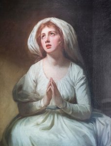 Lady Hamilton rezando de George Romney