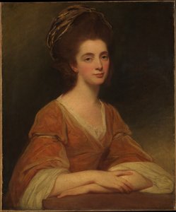 La señora de Charles Frederick (Martha Rigden, fallecida en 1794) de George Romney