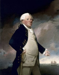 Retrato del Vicealmirante Sir Hyde Parker de George Romney