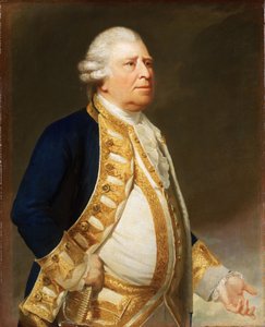 Retrato de un oficial de bandera, c.1767 (óleo)