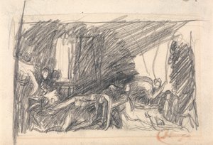 Escena de la prisión de George Romney