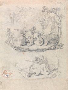 Richard Cumberland Frontispiece de George Romney