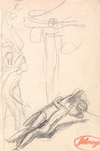 Satanás sorprendido por la oreja de Eva de George Romney