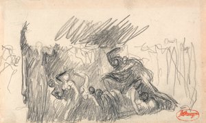 Escenario del pecado antediluviano de George Romney