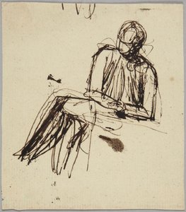 Figura sentada de George Romney
