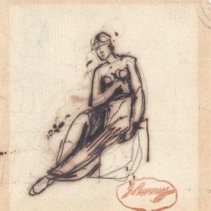 Mujer sentada de George Romney