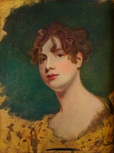 Boceto de una cabeza femenina, siglo XVIII de George Romney