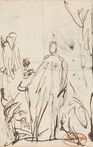 Figuras de pie de George Romney