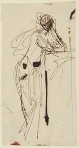 Figura femenina de pie de George Romney