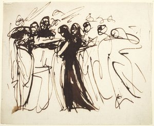Figuras de pie reunidas de George Romney