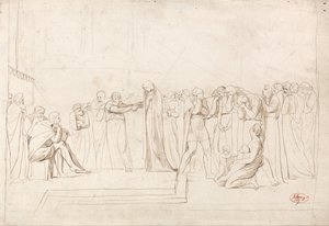 La acusación de los ancianos contra Susana de George Romney