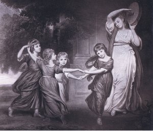 La familia Gower, Bibbys Annual, 1916-1917 de George Romney