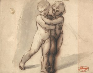 Dos putti de George Romney