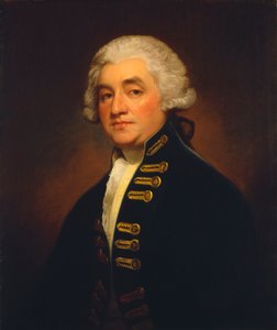 Vicealmirante Sir Joshua Rowley (1734-1790) de George Romney