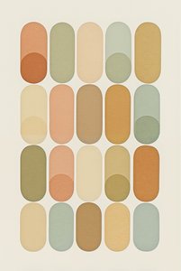 Emotional Grid, 2025 (acrílico sobre lienzo)