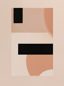 Equilibrio minimalista, siglo XXI (pintura) de George Rosaly