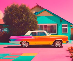 Technicolor Dreams, siglo XXI (pintura) de George Rosaly