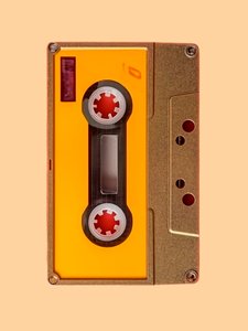 Vinyl Cassette, 2024 (acrílico sobre lienzo)