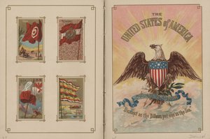 Banderas de todas las naciones y los Estados Unidos de América - Páginas 25 y 26, 1887